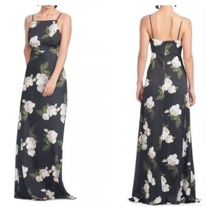 Sachin & Babi Obsidian Blooms gown
